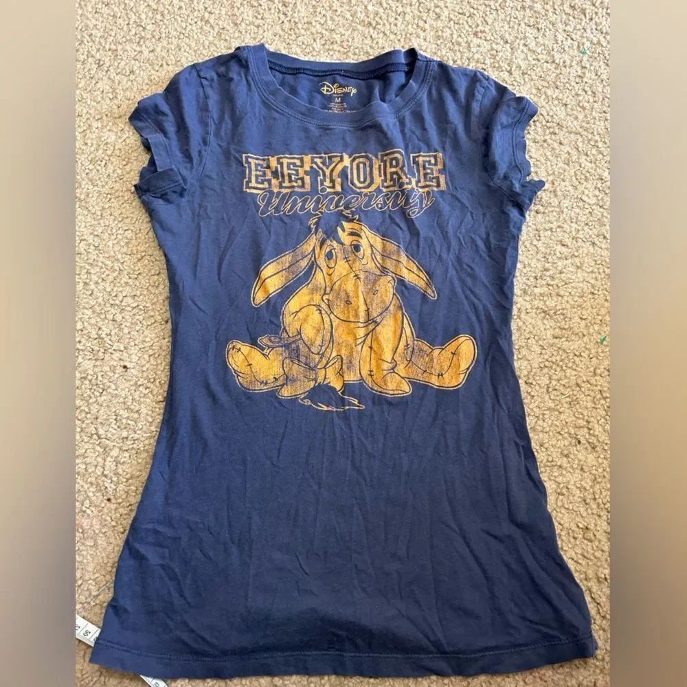 Eeyore University Rare Tshirt